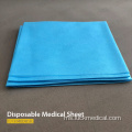 Lembaran Biru Strether Non-Woven Medical Depposable